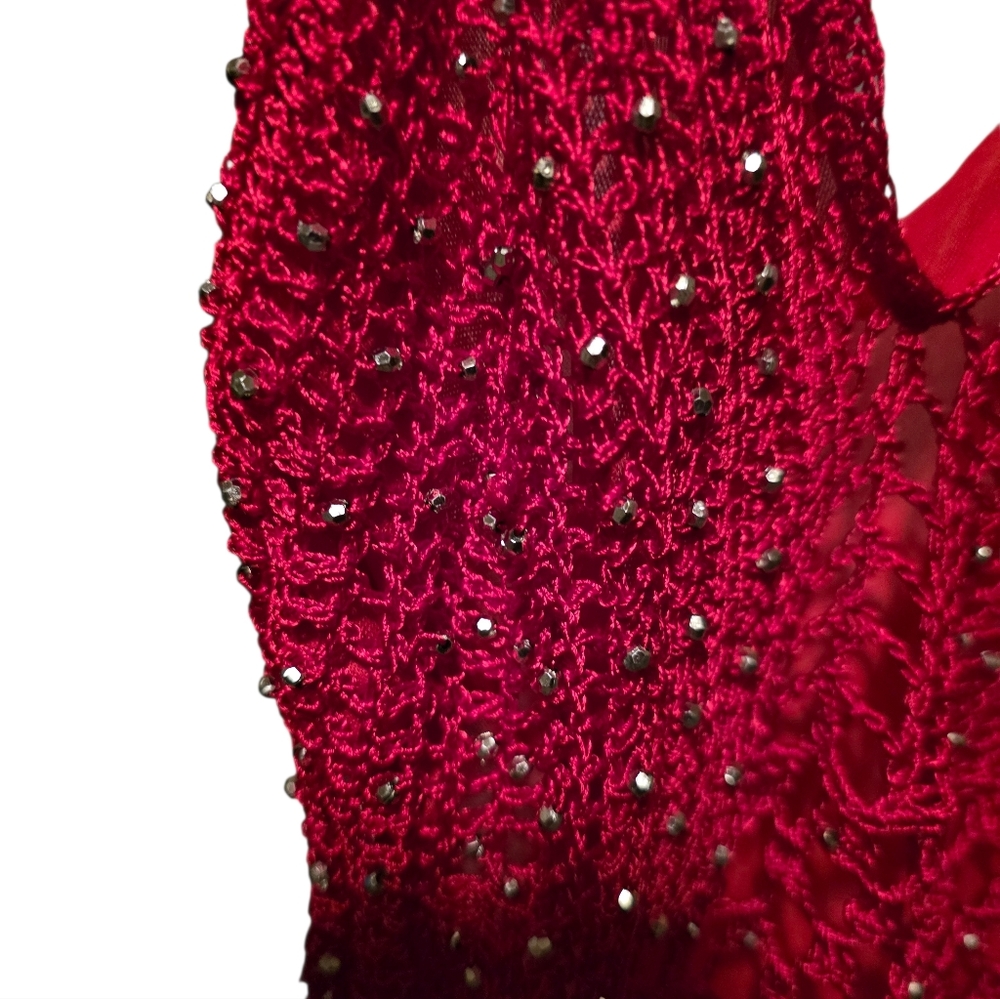♥️NEW Halter Tie Top Sparkles, Fringe - Picture 4 of 12